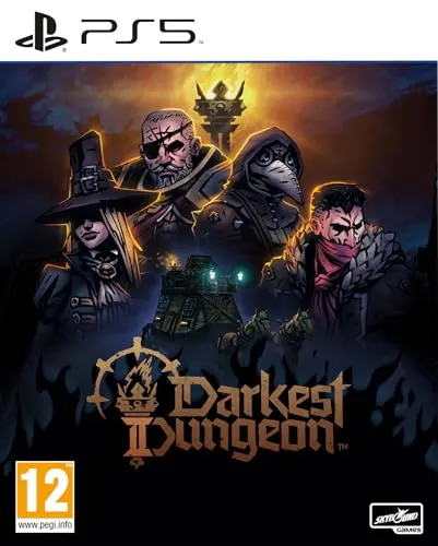 Darkest Dungeon 2 - Spiele für PlayStation 5, erlebe verbesserten, genre-definierenden Kampf und eine faszinierende Story mit exklusivem Stagecoach-Modell und Soundtrack.