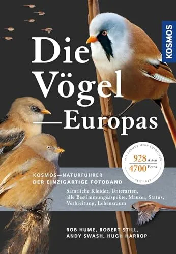 Die Vögel Europas: Umfassender Fotoführer mit 928 Arten - Freizeit, Haus & Garten - Entdecken Sie alle Vögel Europas in über 4700 Fotos und erfahren Sie alles über Kleider, Unterarten und Lebensräume.