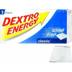 Dextro Energy 3er Classic (138g Packung) + usy Block