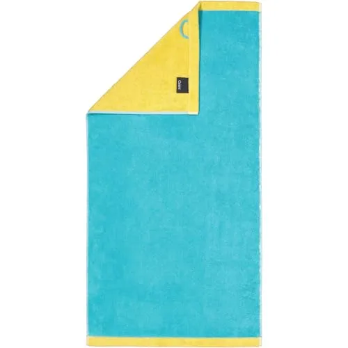 Cawö Handtücher Lifestyle Splash 7071 türkis/apricot - 15