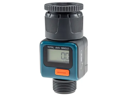 CHILITEC Digitaler Wasserzähler CT-WZ4, mit Adapter 1