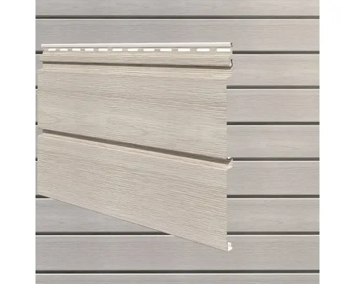 Vox Verkleidungspaneel Canadian Siding MAX3 Rundprofil 2-Brett 3,85 m - Schlagfestes Design - Hochwertiges Verkleidungspaneel für den Außenbereich, besonders schlagfest und pflegeleicht. Ideal für eine attraktive Wandgestaltung mit 1,1 m² Fläche, wetterfest und UV-beständig.
