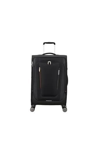 Produktbild American Tourister Trolley Wanderlite Spinner Exp. TSA Shadow Black 56cm