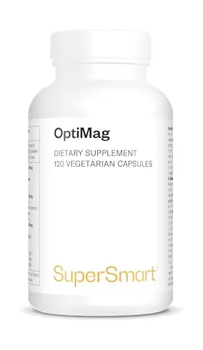 Optimag - Mineralien zur Müdigkeitsreduktion - Magnesiumpräparate mit 8 Formen für 100% des täglichen Bedarfs, vegan und hoch bioverfügbar – ideal für mehr Energie und Wohlbefinden.
