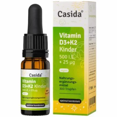 VITAMIN D3 K2 Tropfen Kinder vegan 10 ml