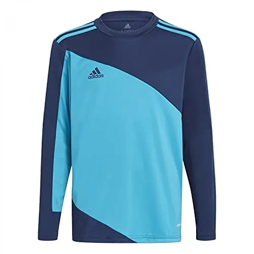 adidas Jungen Squadra 21 Goalkeeper Jersey, Team Navy/Bold Aqua, 5-6 Years