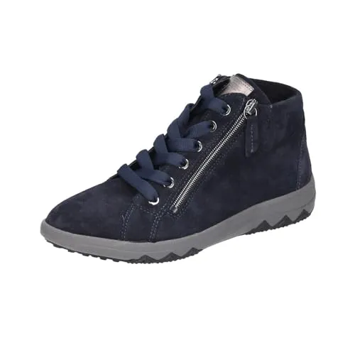 Waldläufer H-Teresa Damenschuhe Stiefel Schnürer Blau von Waldläufer