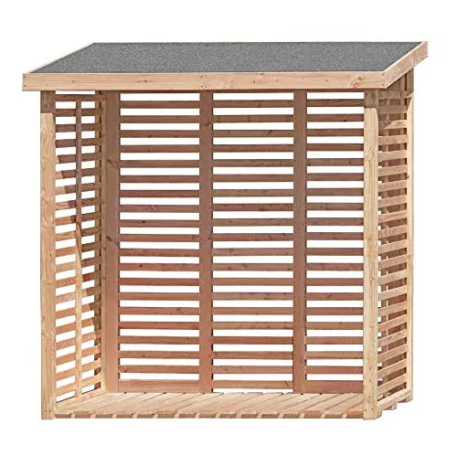 Gartenpirat Holzunterstand für Kaminholz Hylla