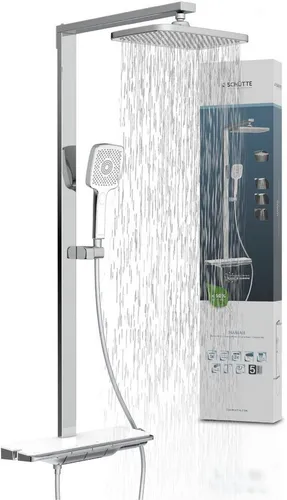 Schütte Duschsystem HAWAII Überkopfbrause-Set von Schütte