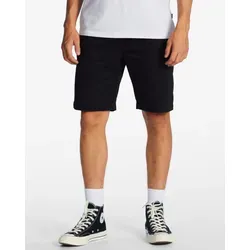 BILLABONG Carter Herren Shorts, Größe 30, Schwarz - Herren-Shorts aus strapazierfähigem Baumwoll-Polyester-Twill, ideal für den Alltag mit Relaxed Fit und cleanem Workwear-Look.