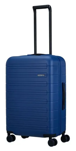 American Tourister Novastream Spinner EXP 67/24 - Erweiterbarer Koffer - Robuster Trolley aus Polycarbonat, erweiterbar für mehr Packraum, mit 4 leisen Doppelrollen und TSA-Schloss. Ideal für mittellange Reisen.