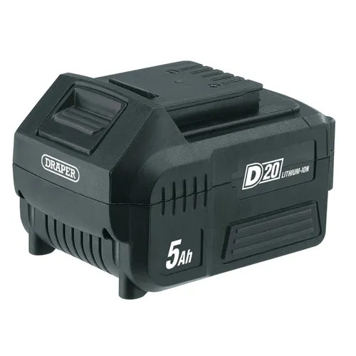 DRAPER D20 Lithium-Ionen-Batterie 20 V 5,0 Ah