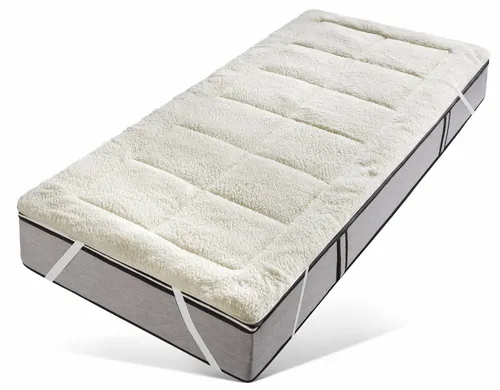 Matratzenauflage Luise, 90x200 cm in beige von RIBECO