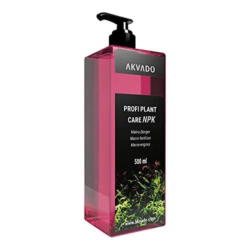 Akvado Profi Plant Care NPK - Makro Dünger für Aquarienpflanzen, 500 ml
