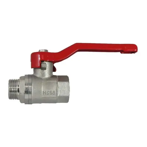 Hebel Kugelhahn 2 Zoll aus Messing mit PTFE Abdichtung - Robuster Hebel Kugelhahn aus Messing, ideal für vielseitige Anwendungen. Mit PTFE Abdichtung für hohe Dichtheit und Langlebigkeit. Maximaler Betriebsdruck: PN 25.