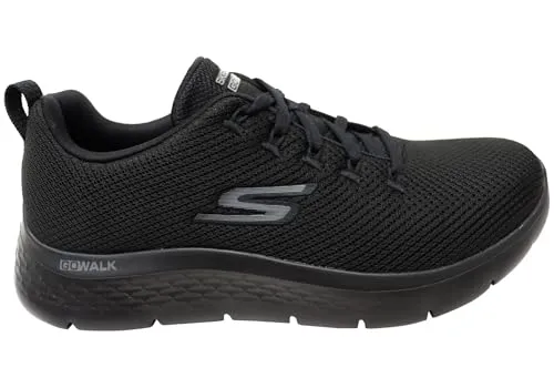 Skechers Herren Sneakers, Black, 45 EU - Herren-Sneaker aus atmungsaktivem Material für optimalen Tragekomfort und Stil im Alltag.