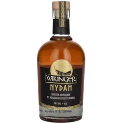 Wikinger Nydam Honiglikör 0,5L - Einzigartiger Genuss aus der Wikingerzeit - Likör & Kräuterschnaps mit intensivem Honigaroma, ideal für Cocktails oder pur. Hergestellt aus erlesenem Blütenhonig, begeistert er durch seine milde Süße und feine Gewürznote.
