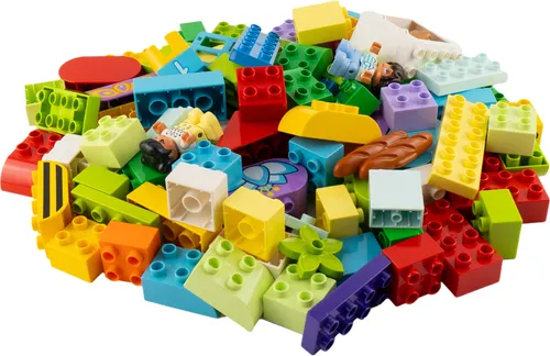 LEGO® DUPLO® Steine Bunt Gemischt – 250x Sondersteine NEU! - LEGO® DUPLO® Steine in bunter Mischung, ideal für kreatives Bauen. Perfekt für kleine LEGO® Baumeister und als Geschenk! Jede Mischung ist ein Unikat.