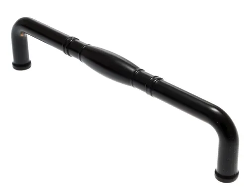 livingpoint24 Möbelgriff BA 128 mm Küchengriff Schwarz Schrankgriff modern Türgriff (1-St., 15), Modern