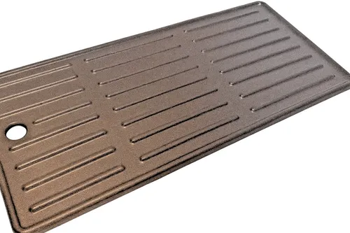 Char-Broil 140012 Grillplatte für 2 Brenner in schwarz von Char-Broil