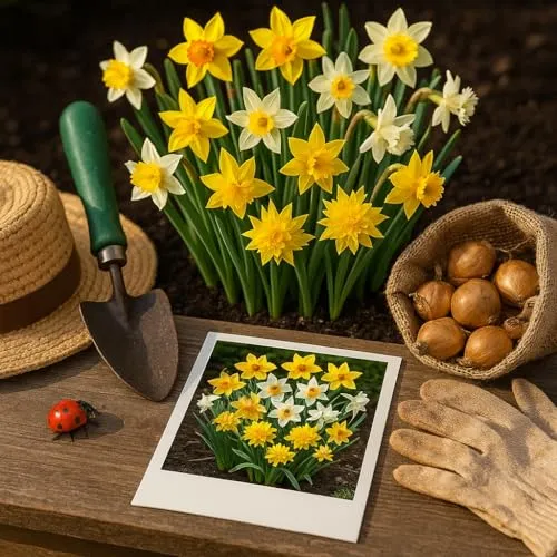 Exotenherz Blumenzwiebeln - Narzisse Narcis Botanical Mix (20 Stück) Durchmesser10-12cm