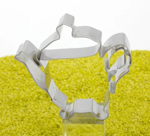 Städter Ausstecher Ausstechform Teekanne Kaffeekanne Edelstahl 8 cm
