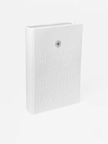 räder Naturgeschichten Vase 'Geschichte' aus Porzellan in weiß von Räder