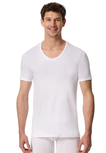 Schiesser Herren Shirt Kurzarm V-Ausschnitt - Premium Cotton Unterhemd - T-Shirts für Herren, aus hochwertiger Premium Cotton gefertigt für höchsten Tragekomfort und Langlebigkeit.