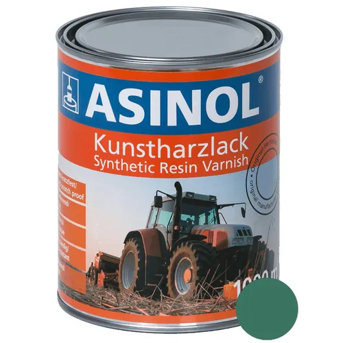 Kunstharzlack Lack Farbe Kemper Grün 1000 ml 1 Liter ASINOL