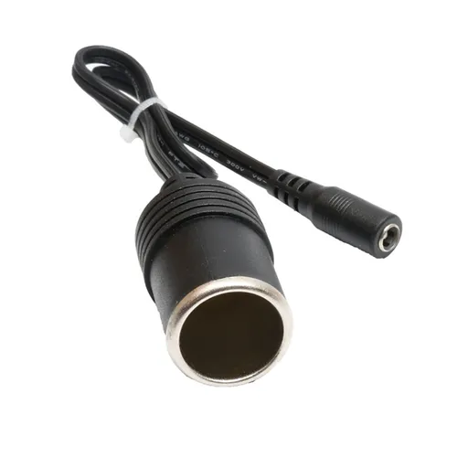 Q23C KFZ LKW Netzteil Kabel DC 5.5x2.1mm Buchse auf Zigarettenanzünder Buchse