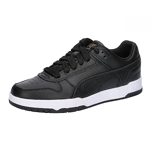 PUMA RBD Game Low Jr Sneaker - Stilvoller Komfort für junge Sportler - Sneaker für Jungen mit weichem gewalktem Leder und Gummi-Zwischensohle für optimalen Halt und Flexibilität.