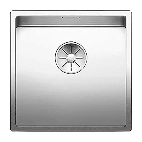 BLANCO CLARON 400-IF Edelstahl Spüle - Elegante Edelstahlspüle für 45 cm Unterschränke mit großem Beckenvolumen und pflegeleichtem InFino Ablaufsystem – ideal für modernes Küchen-Design.