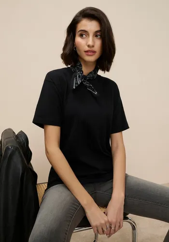 Oversize-Shirt TAMARIS für Damen, Gr. 40/42, Schwarz von Tamaris