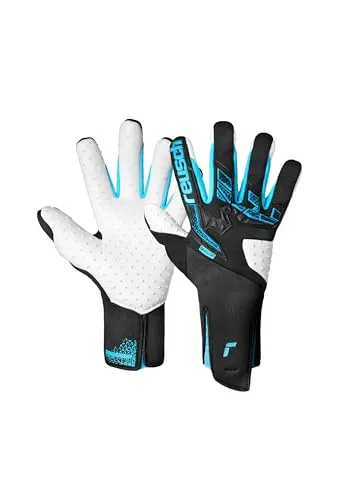 Reusch Attrakt Freegel SpeedBump Strapless Torwarthandschuhe - Sportliche Torwarthandschuhe für Damen, mit Evolution Negative Cut für maximale Griffigkeit und Komfort, ideal für Kunstrasen.