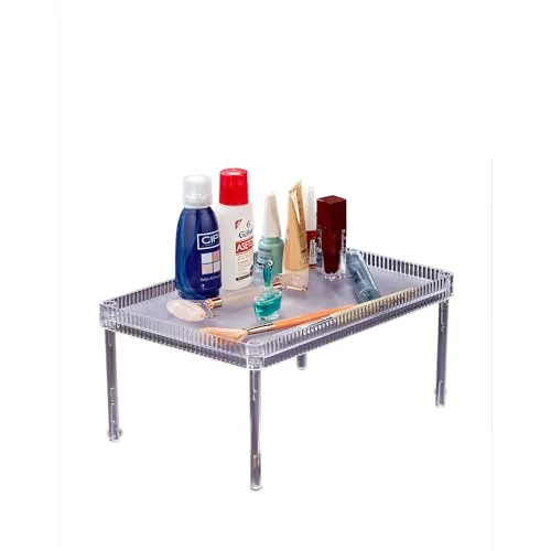 bir-Store Make-Up Organizer, Schminkaufbewahrung transparent, für mehr Ordnung, Cosmetic Kosmetik Beauty Aufbewahrung Kosmetikaufbewahrung Schminkaufbewahrung Behälter Schmink Sortierbox