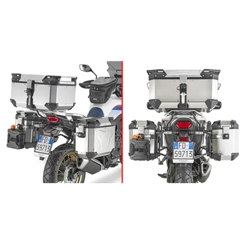 Givi One-Fit PLO_ _ _CAM Kofferträger Monokey Cam-Side in silber von GIVI
