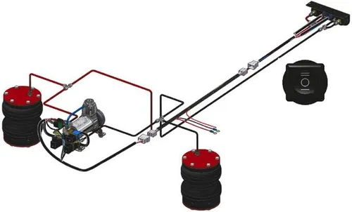 Zusatz-Luftfedersystem für Fiat Ducato ab Bj. 2006