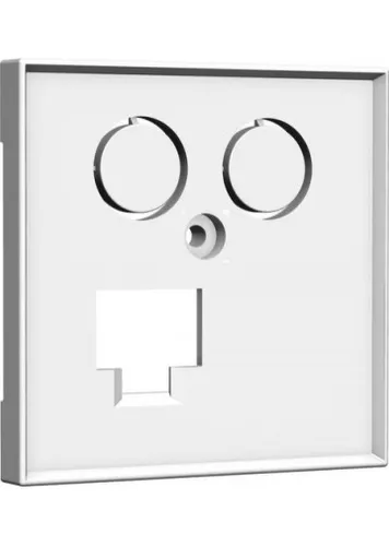 Homeway Zentralplatte TV+LAN 55x55 von homeway