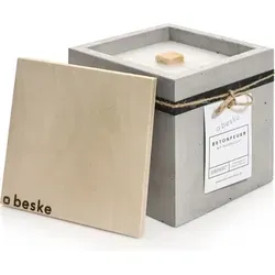 Betonfeuer® - Modell 'Fuego' | Premium Kerzenfresser Made in Germany - Kerzen im Glas, handgefertigt in Deutschland mit einzigartigem Design und langer Brenndauer. Ein ideales Geschenk für besondere Anlässe.