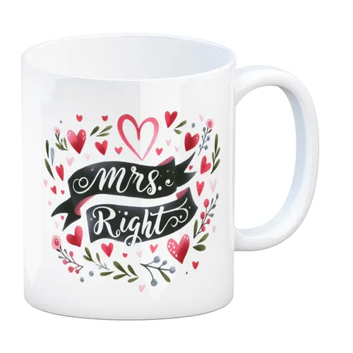 Mrs. Right Kaffeebecher