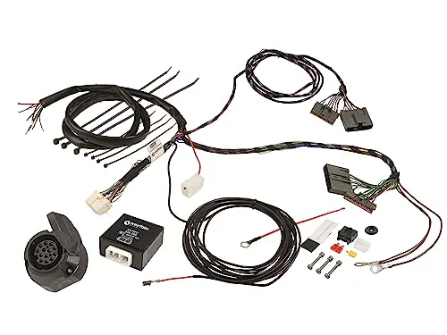 WESTFALIA Elektrosatz für MERCEDES-BENZ 313436300113 - Zubehör für Anhängerkupplungen, inklusive E-Satz mit originalen Steckverbindern und erweiterbarem Kabelstrang für Ladeleitung.