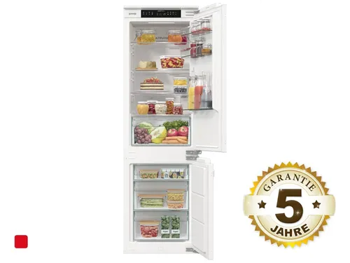 G400 76 l Einbau Kühl- und Gefrierkombination NRKI517E42 - Kühlschrank mit NoFrost-Technologie und Festtürtechnik, ideal für integrierte Küchenräume, energieeffizient mit 235 kWh.