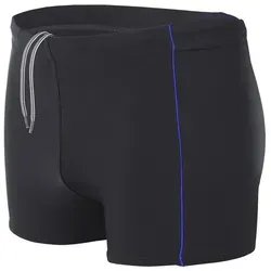 Aquarti Badehose Aquarti Herren Badehose Kurz mit Kontrastpaspel blau|schwarz 5XL