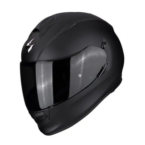 Scorpion Exo-491 Solid Matt-Schwarz 3XL - Motorradhelm mit innovativem RAM-AIR Belüftungssystem für optimale Luftzirkulation und Komfort. Integrierte Sonnenblende und einfach wechselbares Visier für besten Schutz bei jedem Wetter.