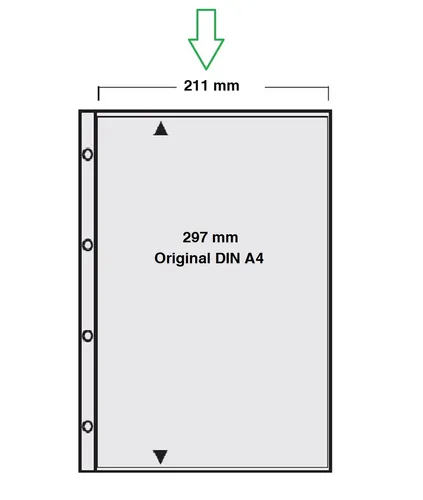 5-A4-PROSPEKTHÜLLEN-SAMMELHÜLLEN-KLARSICHTHÜLLEN-120my-STÄRKE 0,12mm GLASKLAR