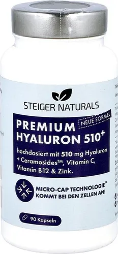 Produktbild Steiger Naturals Hyaluronsäure Kapseln 90 ST