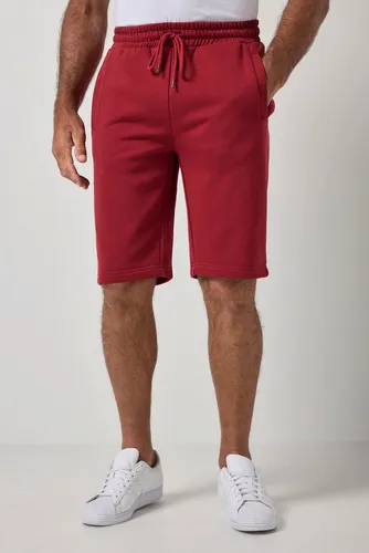 JP1880 Bermudas Bermuda Basic kurze Jogginghose rot 6XL - Bequeme kurze Jogginghose in purpurrot, ideal für entspannte Tage. Hergestellt aus hochwertiger Baumwoll-Mischung, perfekt für komfortable Bewegungen. Pflegeleicht und modisch im Alltag.