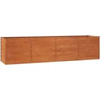 Produktbild Hochbeet Rostig 320x80x77 cm aus Cortenstahl