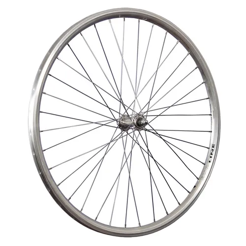 Laufrad 28 Zoll Vorderrad Fahrrad Hohlkammerfelge 622-19 für Felgenbremse silber