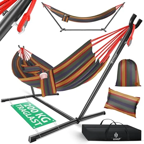 KESSER® Hängematte Lake mit Gestell für 2 Personen von Kesser